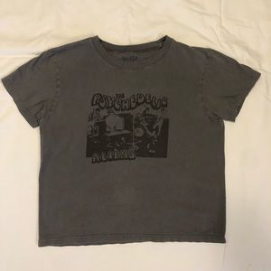 brandy melville psychadellic aliens graphic tee - women’s extra small